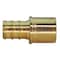 Apollo 1/2 in. Brass PEX Barb x Male Copper Sweat Adapter APXMS1212 - alternate 4